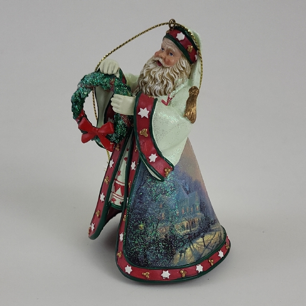 Thomas Kinkade Old World Santa's Christmas Heirloom Ornament